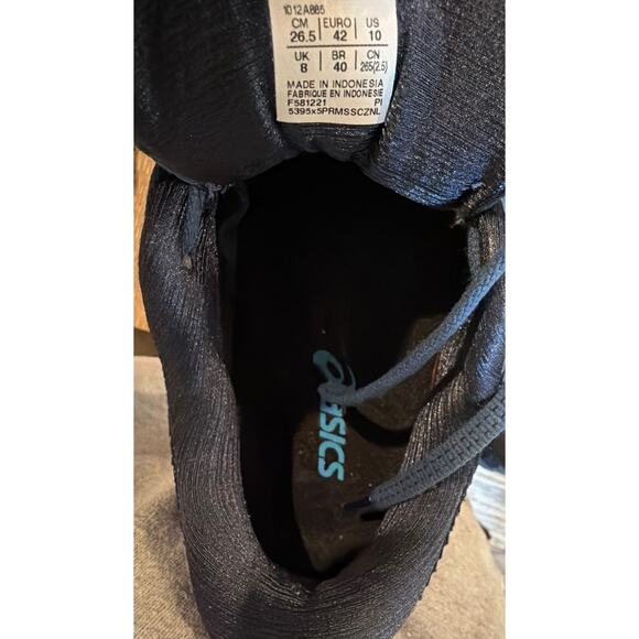 Asics Women’s 10 Gel Nimbus 23 Blue & Pink Running Shoes Sneakers Padded 42 - Picture 7 of 7